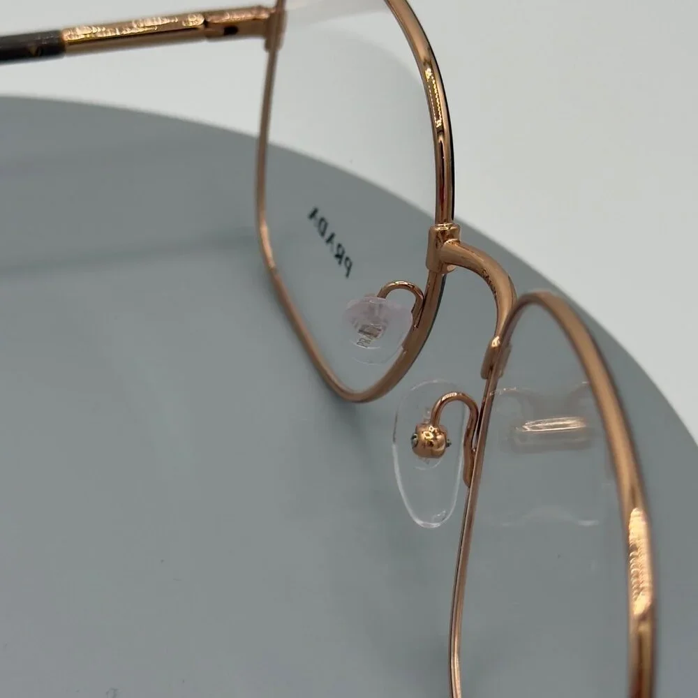 PRADA PR 56WV 02H1O1 Eyeglasses Frames Brown Beige 54-19-140